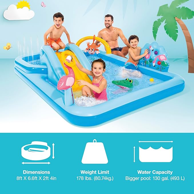 2 in 1 Children's Inflatable Play Pool