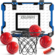 Over-the-Door Mini Basketball Hoop – Includes 4 Balls, for Kids Ages 5–12+