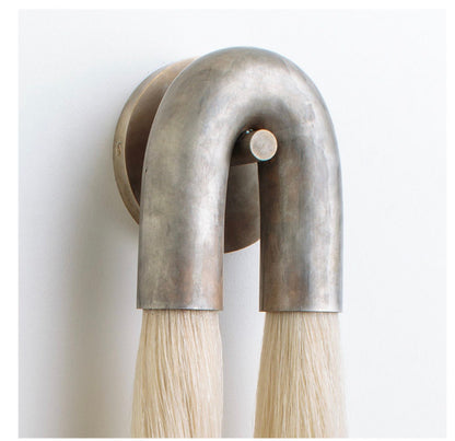 Modern Brass and Glass Wall Sconce