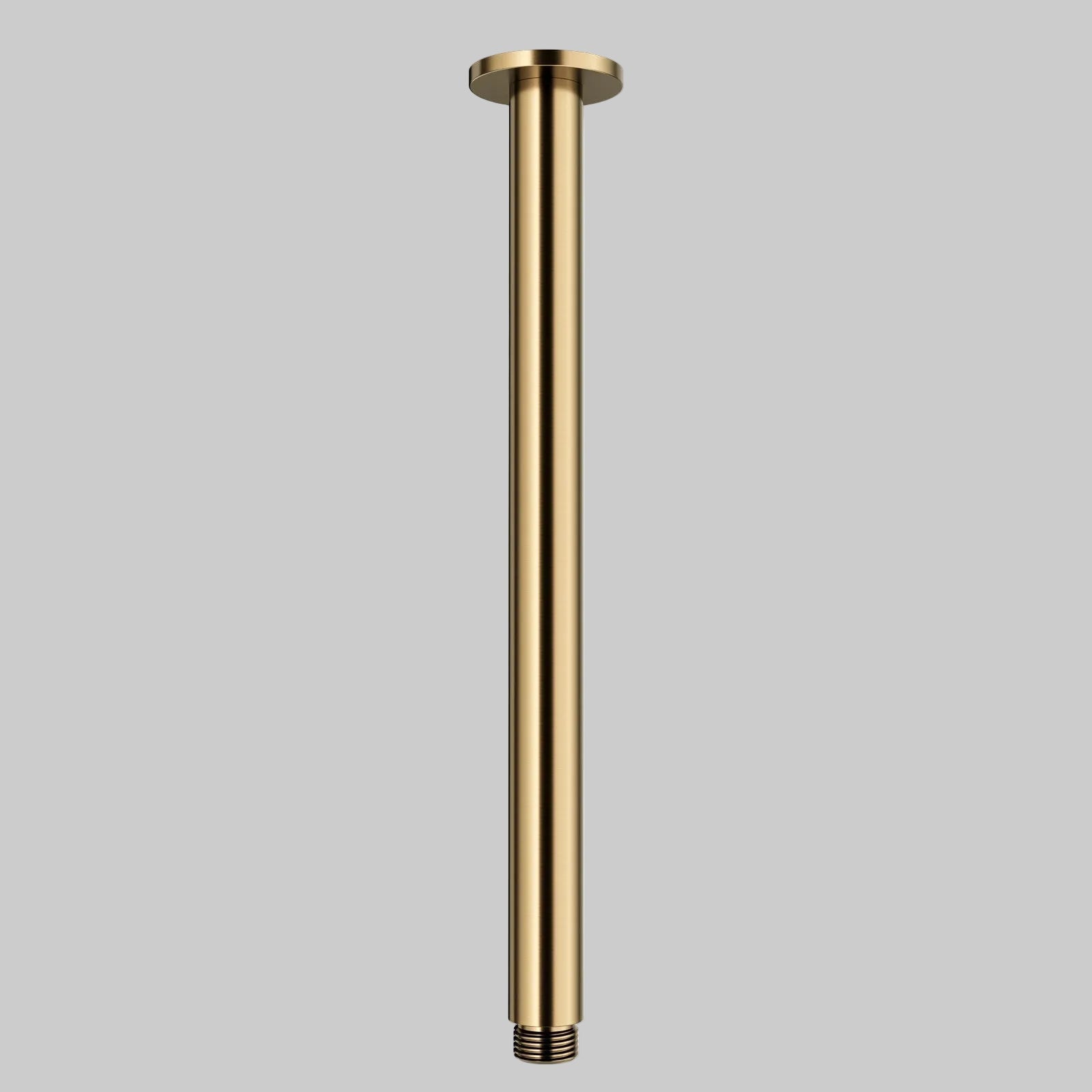 Pluvia Brushed Brass Ceiling Shower Arm