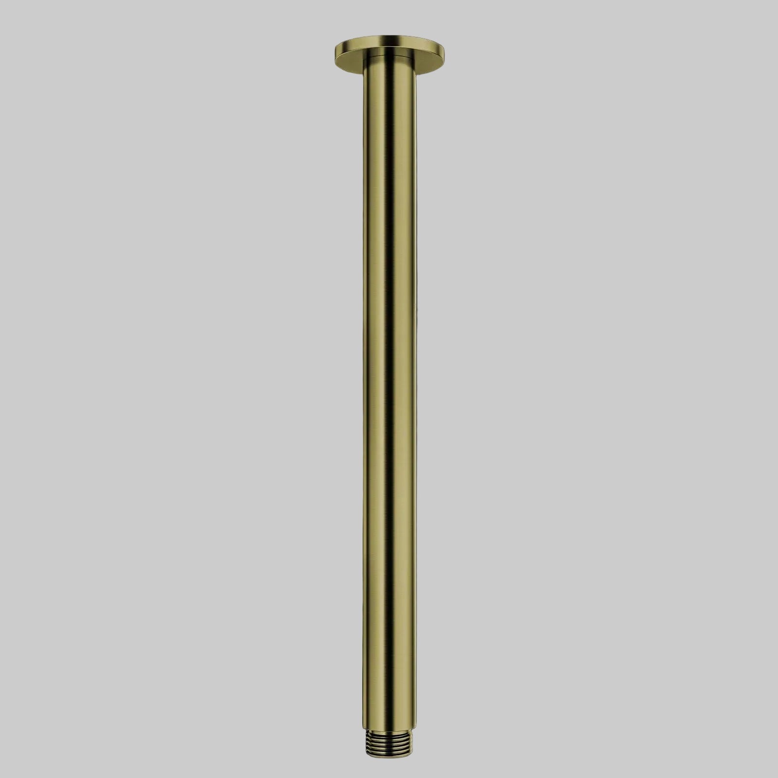 Pluvia Brushed Antique Brass Ceiling Shower Arm