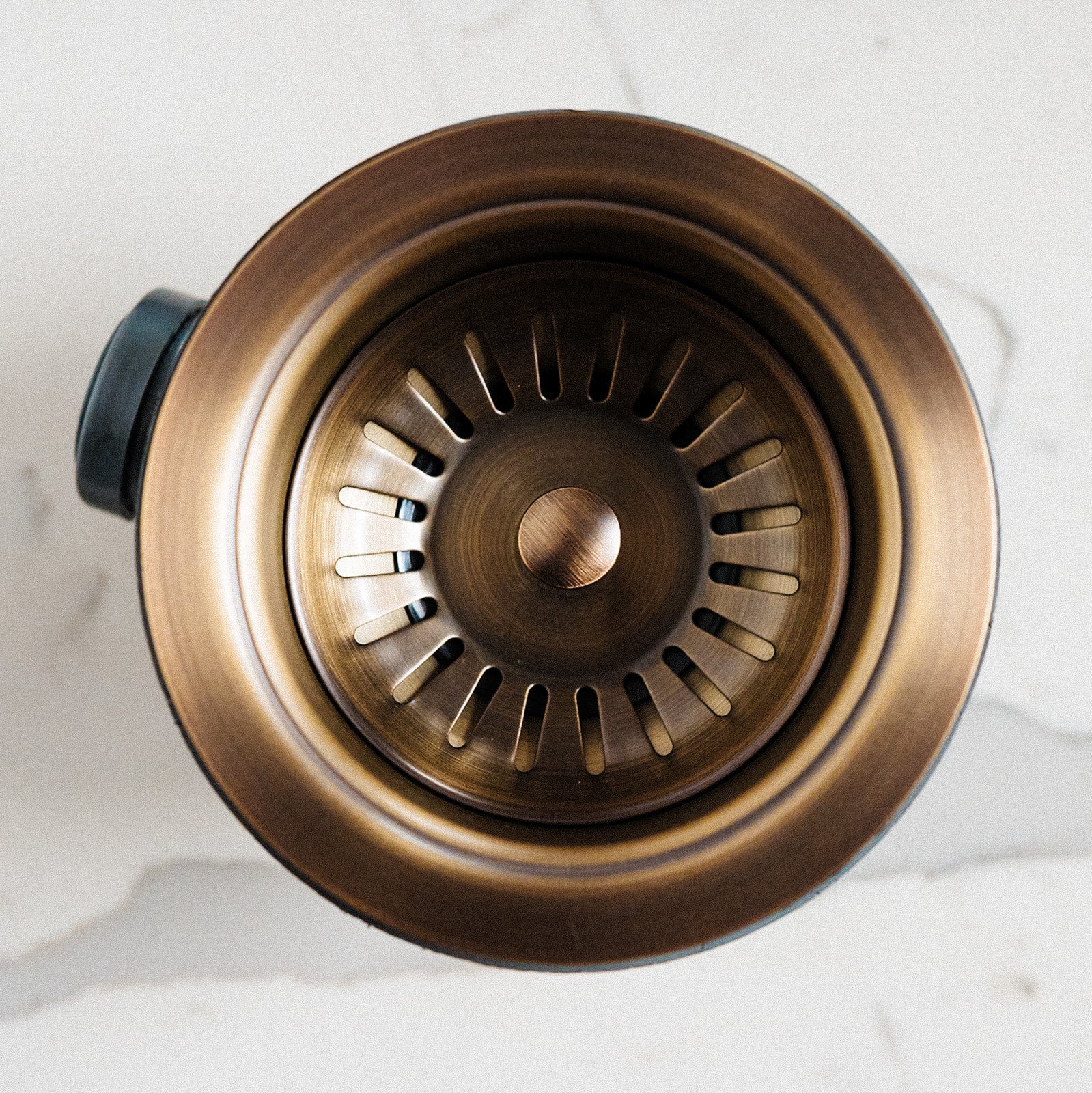 Antique Brass Basket Strainer Kitchen Sink Waste