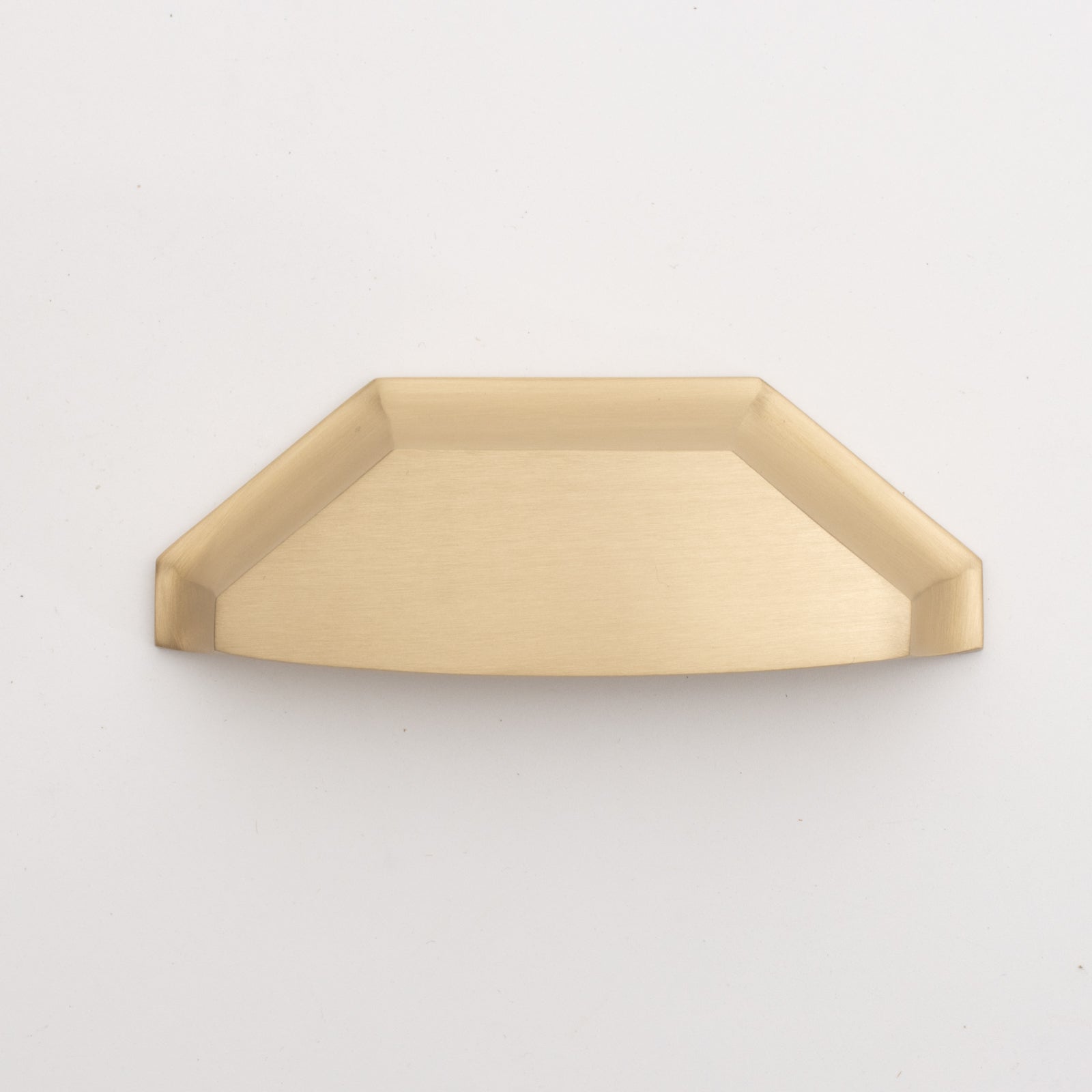 Fortis Solid Brass Cup Pull Brushed Brass