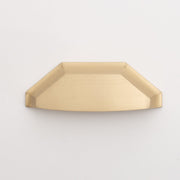 Fortis Solid Brass Cup Pull Brushed Brass