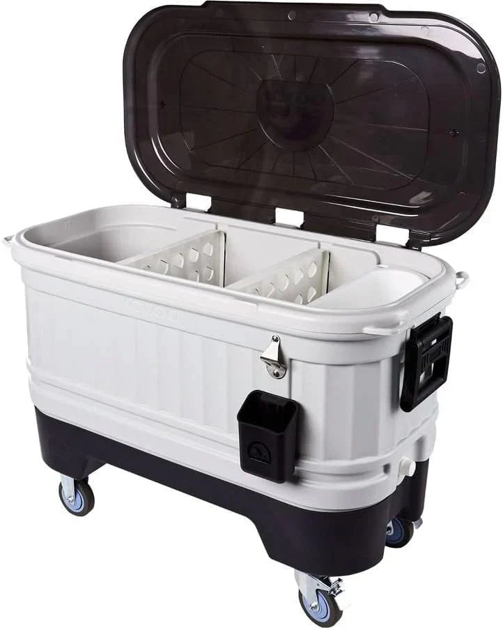 Rolling 125-Qt Drink Cooler
